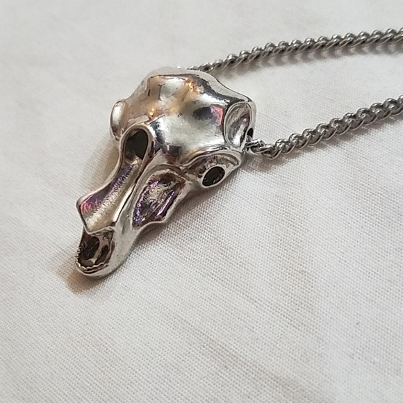 animal skull necklace